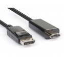 Hamlet XVCDP-HDM18 cavo e adattatore video 1,8 m DisplayPort HDMI tipo A Standard Nero