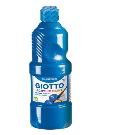 Giotto 533715 500ml Ciano Bottiglia Bottiglia pittura