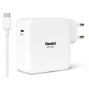 Hamlet 61W Type-C Charger alimentatore universale per notebook bianco XPWNB65TC