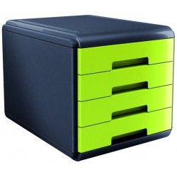 ARDA CASSETTIERA MYDESK 4CASSETTI VERDE