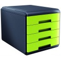 ARDA Cassettiera MyDesk 4 Cassetti Verde 18P4PV