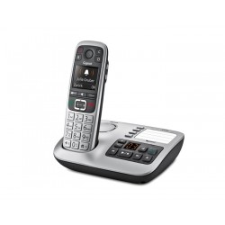 Gigaset E 560 A DECT Identificatore di chiamata Nero, Argento telefono S30852H2728K101