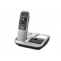 Gigaset E 560 A telefono Telefono DECT Nero, Argento Identificatore di chiamata S30852H2728K101