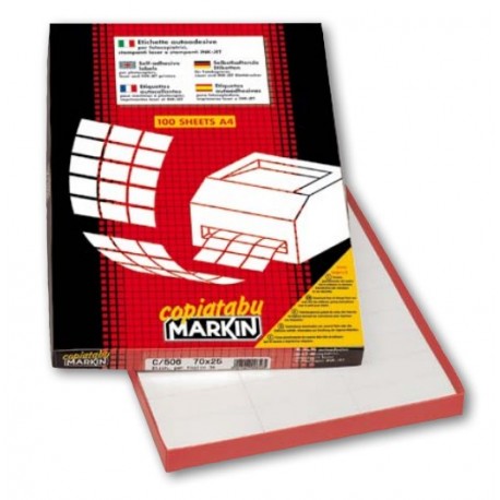 Markin CF2400 ETICHETTE 24FGX100 66X33 86