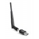 Hamlet Adattatore USB Wi Fi 600Mbps Dual Band 5GHz 2.4GHz standard 802.ac con antenna rimovibile HNW600ACU