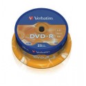 Verbatim DVD-R Matt Silver 4,7 GB 25 pezzoi 4352225