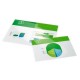 GBC Pouch per plastificazione documenti A4 2x125mic lucide 100 3200723