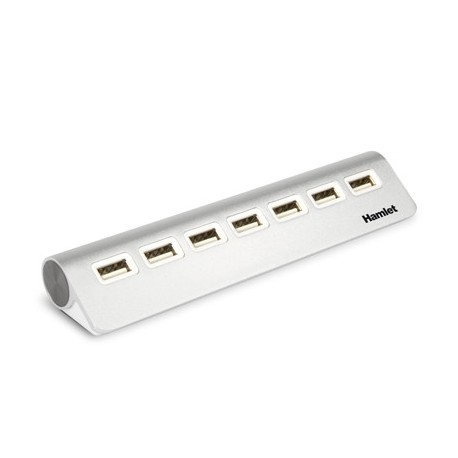 Hamlet 7 port usb 2.0 hub a 7 porte 480Mbps XHUB7020AL