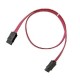 Nilox 0.5m SATA 150 cavo SATA 0,5 m Rosso SATA 7 pin NX090305102