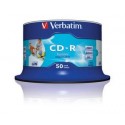 Verbatim CD-R AZO Wide Inkjet Printable 700 MB 50 pezzoi 4343850