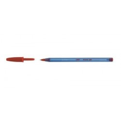BIC CF50PENNE CRISTAL SOFT PMED ROSSO