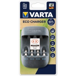 Varta Eco Charger incl. 4 batt. AA Mignon 2100 mAh 57680 101 451