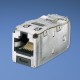 Panduit Mini Com TX6 10Gig Shielded Jack Module TG Style Grigio cavo di interfaccia e adattatore CJS6X88TGY