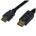 Nilox NX090205101 cavo e adattatore video 1 m DisplayPort HDMI Nero