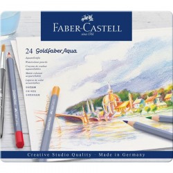 Faber Castell CF24 MATITE AQUA AST MET. COL ASS