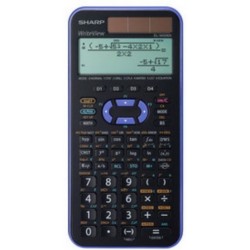 Sharp EL W506TBSL calcolatrice Scrivania Calcolatrice scientifica Nero