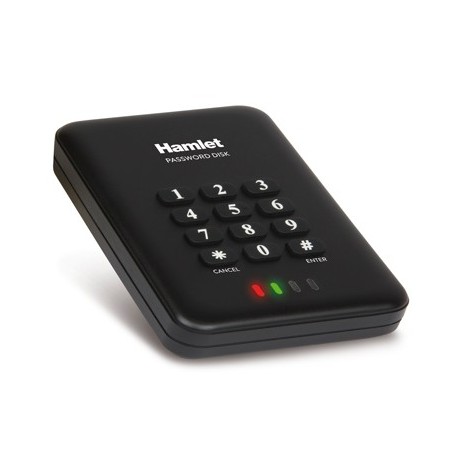 Hamlet Password disk usb 3.0 box esterno per Hard Disk Sata da 2,5 pollicci HEXD25U3KK