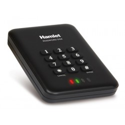 Hamlet Password Disk USB 3.0 hard disk esterno 2,5 500gb con accesso dati protetto da password HEXD25U3KK5