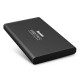 Hamlet Box esterno USB 3.1 Tyce C per Hard Disk SATA 2,5 in alluminio HXD25TCU31