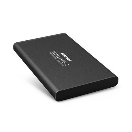 Hamlet Box esterno USB 3.1 Tyce C per Hard Disk SATA 2,5 in alluminio HXD25TCU31