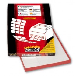 Markin C574 etichetta autoadesiva Bianco Rettangolo Permanente 500 pezzoi 210C574
