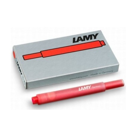 Lamy T10 ricaricatore di penna Rosso 5 pezzoi 1602076