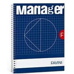 Favini CF5BLOCCHI SPIRAL MANAGER A4