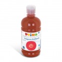 Primo 202BR500730 colore a tempera Marrone 500 ml Bottiglia