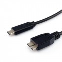 Nilox NX090301133 cavo USB 1 m Micro-USB B USB C Nero