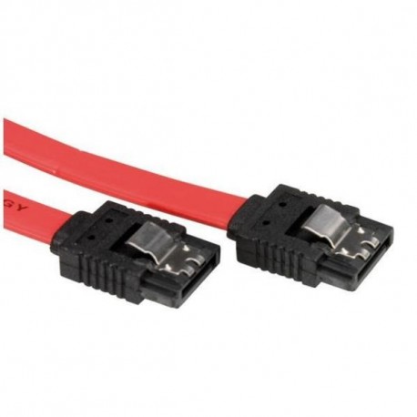 Nilox SATA SATA, 0.5m cavo SATA 0,5 m SATA 7 pin Nero, Rosso NX090305109
