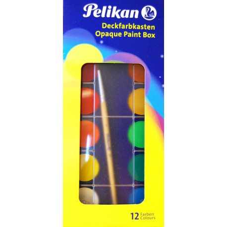 Pelikan 12 ACQUARELLI USO SCOLASTICO