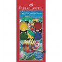 Faber-Castell 125012 pittura lavabili Blu, Verde, Rosso, Giallo