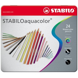 Stabilo Aquacolor 24pezzoi pastello colorato 1624 5