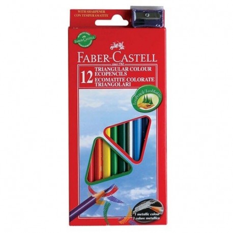 Faber Castell 120523 12pezzoi pastello colorato
