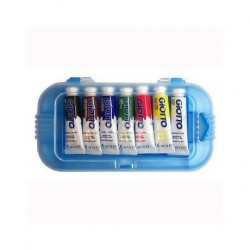 Giotto T mpera Extra Nero, Blu, Marrone, Verde, Rosso, Bianco, Giallo Tubo 7.5ml 301500