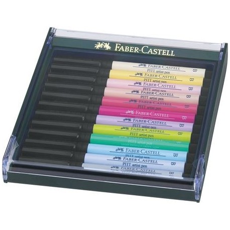 Faber Castell Pitt Artist Pen Pastel 267420 penna tecnica Multicolore