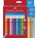 Faber-Castell 201540 pastello colorato 24 pezzoi Multicolore