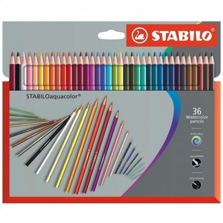 Stabilo CF36 STABILO AQUACOLOR SCAT CARTONE