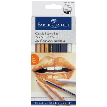 Faber Castell CF6 MATITA GOLDFABER SKETCH SET