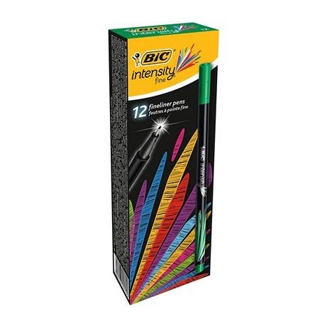 BIC CONF12 PENNA PFIBRA 0 4MM COL.VERDE