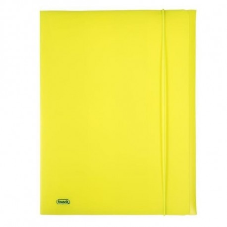 Favorit CART. ELASTICO NEON 24X33 GIALLO