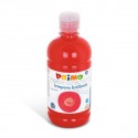 Primo 202BR500300 colore a tempera Rosso 500 ml Bottiglia