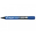 Pilot Permanent Marker 100 evidenziatore 1 pezzoi Blu Punta sottile 002706
