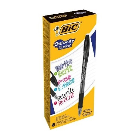 BIC CF12PENNA GEL OCITY NERO