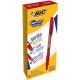 BIC CF12PENNA GEL OCITY ROSSO