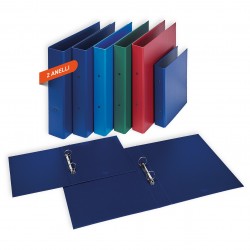 Favorit 100460402 raccoglitore ad anelli Polipropilene PP Blu