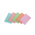 Favorit 400116128 cartella A4 Polipropilene PP Crema, Verde, Rosa, Porpora, Turchese