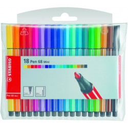 Stabilo Pen 68 Mini marcatore Multicolore 50 pezzoi 6850 6