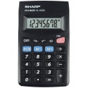 Sharp EL-233S calcolatrice Tasca Calcolatrice di base Nero SH-EL233SBBK