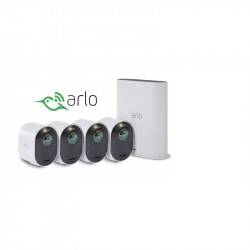 Arlo Ultra KIT 4 Telecamere di Sicurezza 4K Pannello Solare Omaggio